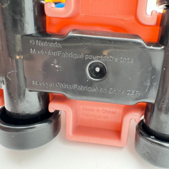 Mario Kart Deluxe Toy Cars Set Of 3 Pink Gold Peach Bowser Donkey Kong Figures - Picture 7 of 12